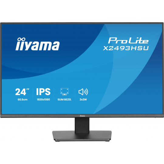 24" iiyama X2493HSU-B1:IPS,FHD,120Hz,HDMI,DP,repro