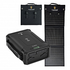Set powerbanka Viking VIDAR III a solární panel Viking L60 PD Set powerbanka Viking VIDAR III a solární panel Viking L60 PD