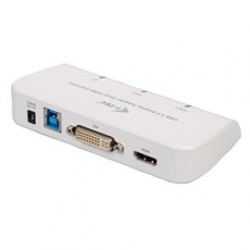 i-tec USB3.0 DVI/VGA/HDMI Dual Display Adapter i-tec USB3.0 DVI/VGA/HDMI Dual Display Adapter