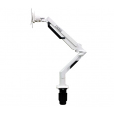 Držák na monitor DESQ s plynovou pružinou - bílý