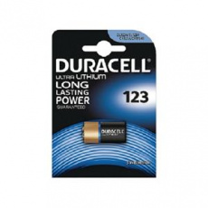 DURACELL Baterie - Baterie do digitálního 123A 3V Lithium Battery   jednorázová/nenabíjecí