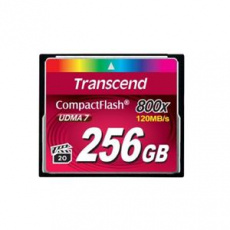Transcend 256GB CF (800X) paměťová karta Transcend 256GB CF (800X) paměťová karta