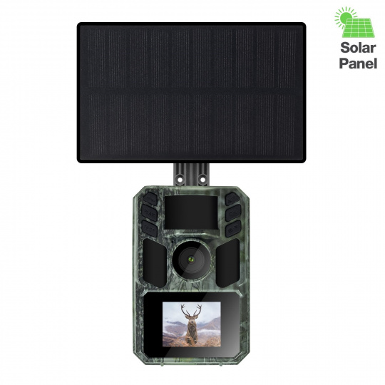 EVOLVEO StrongVision Solar WiFi, fotopast s Aplikací WiFi a solárním panelem