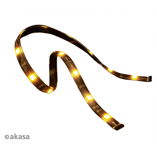 AKASA - LED páska - Vegas M - Gold 50 cm