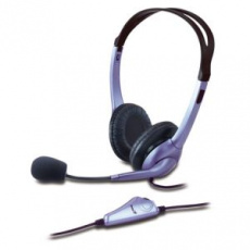 Sluchátka s mik.Genius HS-04S volume control Sluchátka s mik.Genius HS-04S volume control