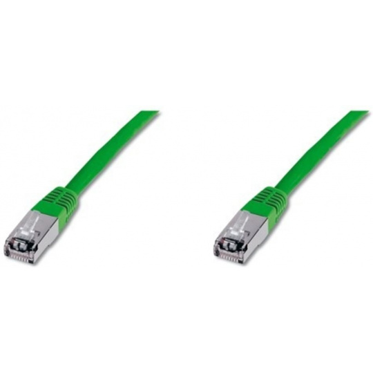 Patchkabel S/FTP,Cat6,2xRJ45, 5m zelený