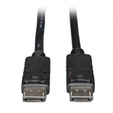 Tripplite Kabel DisplayPort se západkou, 4K 60Hz, (Samec/Samec), 4.57m