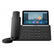 Yealink SIP-T77U SIP telefon, PoE, 16 SIP účtů, 7" bar. LCD, GigE, 2x USB