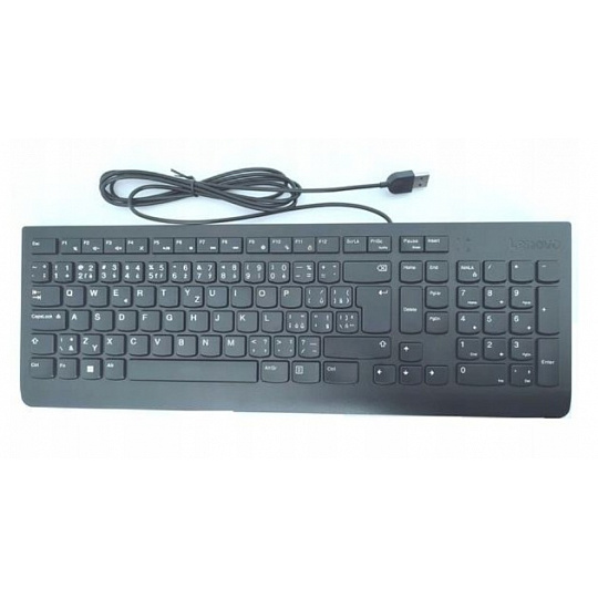 Lenovo Essential Wired Keyboard/Drátové USB-A/CZ/SK/Černá Lenovo Essential Wired Keyboard/Drátové USB-A/CZ/SK/Černá