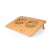 Chladící podložka C-TECH Bamboo, 15.6", ventilátor 2x 140mm