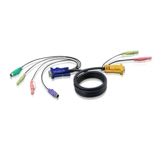 ATEN KVM sdruž. kabel k CS-1732,34,54 PS/2, 1,8m