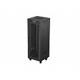 19" VOLNĚ STOJÍCÍ RACKOVÁ SKŘÍŇ 32U 600X600 ČERNÁ LCD S PERFOROVANÝMI DVEŘMI LANBERG (PLOCHÉ BALENÍ)