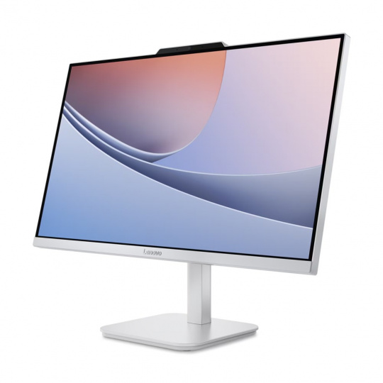 Lenovo A100 AIO   Core i3-N305/16GB/SSD 512GB/23,8"/FHD/IPS/250nitů/60Hz/WIN11 Home/stříbrná