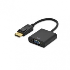 Ednet kabelový adaptér DisplayPort, DP samec na HD15 samice (VGA), 0,15 m, Full HD, CE, zlatý, bl Ednet kabelový adaptér DisplayPort, DP samec na HD15 samice (VGA), 0,15 m, Full HD, CE, zlatý, bl
