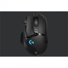 Logitech myš Gaming G502 Lightspeed/Powerplay/Hero - bezdrátová,11 tlačítek, černá, 100-16 000dpi