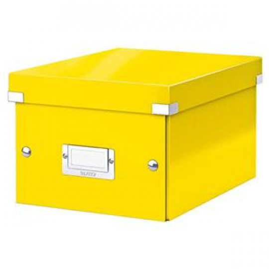 LEITZ Univerzální krabice  Click&Store, velikost S (A5), žlutá