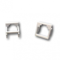 DATACOM Adaptér RJ45 na RJ12 (RJ11) bílá / redukční vložka (bal. 20ks) DATACOM Adaptér RJ45 na RJ12 (RJ11) bílá / redukční vložka (bal. 20ks)