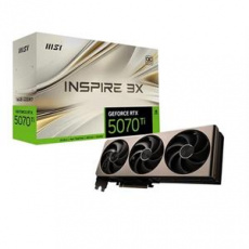 MSI GeForce RTX 5070 Ti 16G INSPIRE 3X OC/16GB/GDDR7 MSI GeForce RTX 5070 Ti 16G INSPIRE 3X OC/16GB/GDDR7