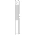 Wristband - HC100 Cartridge, Polypropylen, DT, 25,4x279,4mm, 200/roll