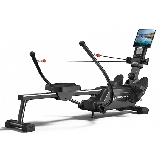 Veslovací trenažér Merach R26 Magnetický, Double-Scull - 2 pádla
