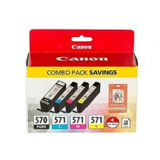 Canon cartridge PGI-570/CLI-571 PGBK/C/M/Y/BK MULTI / 1x15ml +4x7ml Canon cartridge PGI-570/CLI-571 PGBK/C/M/Y/BK MULTI / 1x15ml +4x7ml