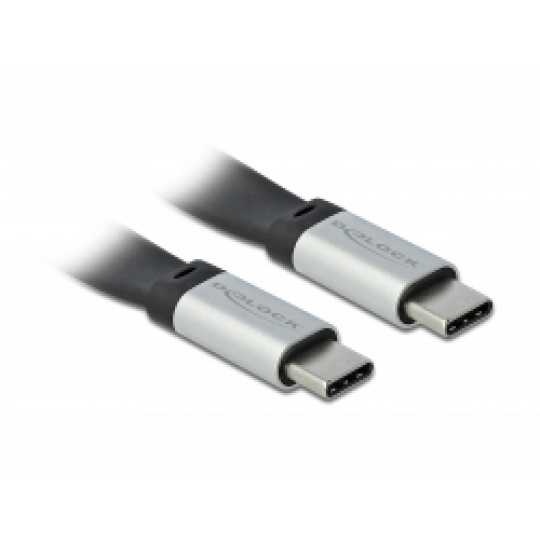Delock FPC plochý stuhový kabel, USB Type-C™ na HDMI (DP Alt Mode) 4K 60 Hz, 14 cm