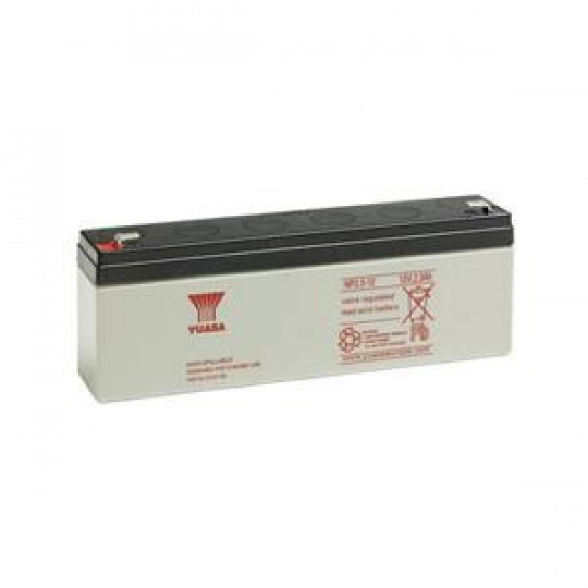 YUASA NP2,3-12 (12V; 2,3Ah; faston F1-4,7mm; životnost 5let)