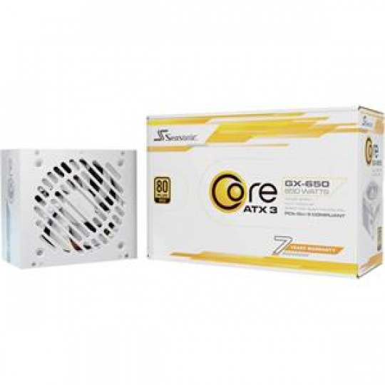 SEASONIC zdroj 650W Core GX-650, ATX, 80+ Gold