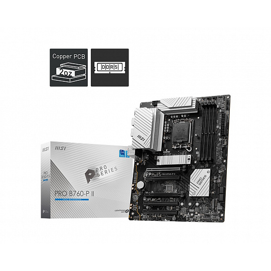 MSI PRO B760-P II/LGA 1700/ATX MSI PRO B760-P II/LGA 1700/ATX