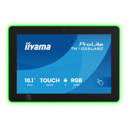 10" iiyama TW1025LASC-B3PNR:IPS,HD,cam,mic