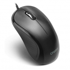 Crono OP-633 optická myš, černá, USB,DPI 1000