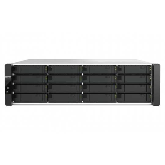 QNAP ES1686dc-R2-2142IT-96G (Duální řadič, 2x Xeon, 2x 48GB RAM, 16x 3,5" SAS, 6x GbE, 8x 10Gb SFP+)