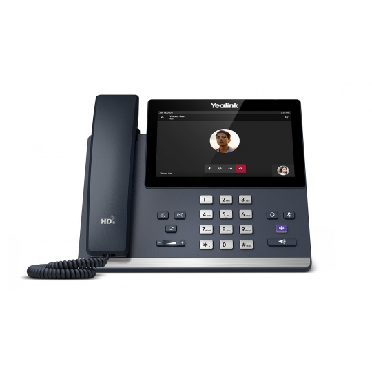 Yealink MP56 E2 IP tel., PoE, 7" bar. dotyk. LCD,  Teams