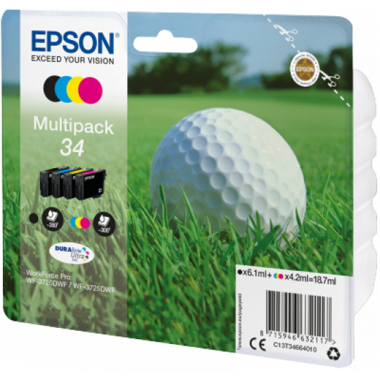 Epson Multipack 4-colours 34 DURABrite Ultra Ink