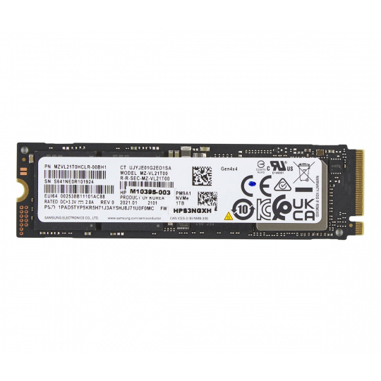 HP/1TB/SSD/M.2 NVMe/Černá/3R