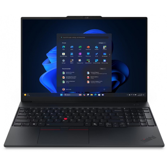 Lenovo ThinkPad E16 Gen 3 (Intel)/U5-225U/16"/WUXGA/16GB/512GB/Intel int/W11H/Black/3R NBD Lenovo ThinkPad E16 Gen 3 (Intel)/U5-225U/16"/WUXGA/16GB/512GB/Intel int/W11H/Black/3R NBD