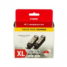 Canon cartridge PGI-570XL BK TWIN/black/SEC/2x22ml Canon cartridge PGI-570XL BK TWIN/black/SEC/2x22ml
