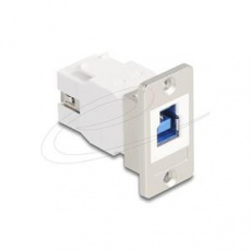 Delock USB 5 Gbps Typ-B samice na USB Typ-A samice, kónický, pro montáž do panelu Delock USB 5 Gbps Typ-B samice na USB Typ-A samice, kónický, pro montáž do panelu