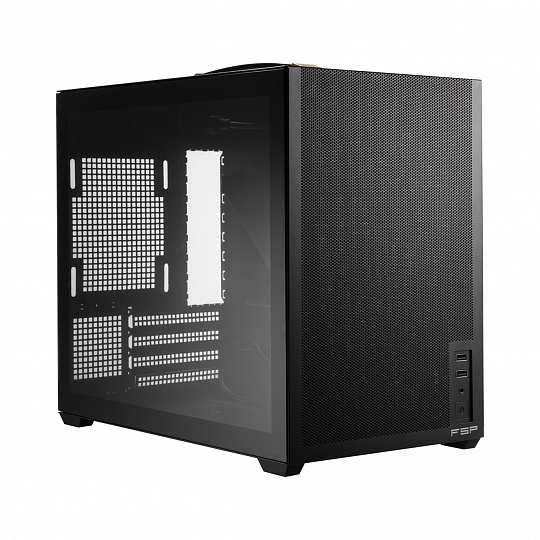 FSP S210-B/Micro ATX/Transpar./Černá FSP S210-B/Micro ATX/Transpar./Černá