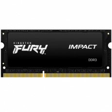 Kingston FURY Impact/SO-DIMM DDR3/8GB/1600MHz/CL9/1x8GB/Black