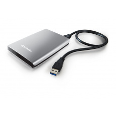 Disk Verbatim Store 'n' Go 1TB, USB 3.0, externí 2.5", stříbrný