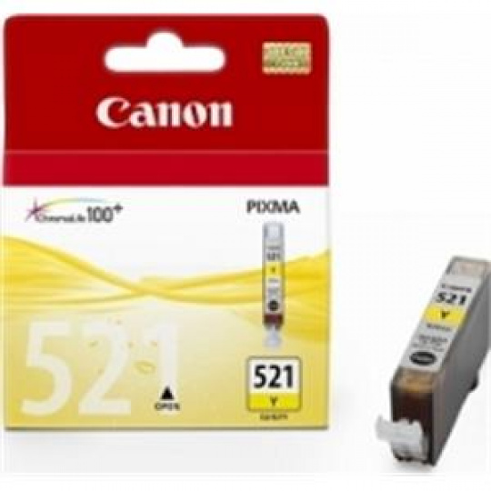Canon cartridge CLI-521Y Yellow (CLI521Y) / Yellow / 9 ml