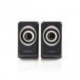 Nedis CSPR20020BK - PC reproduktor | 2.0 | 18 W | Jack 3,5 mm