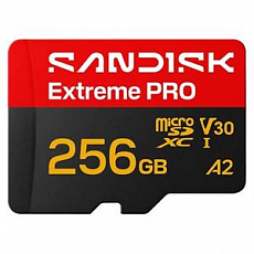 SanDisk Extreme PRO microSD UHS-I 256GB 250MB/s(R) / 170MB/s(W) SanDisk Extreme PRO microSD UHS-I 256GB 250MB/s(R) / 170MB/s(W)