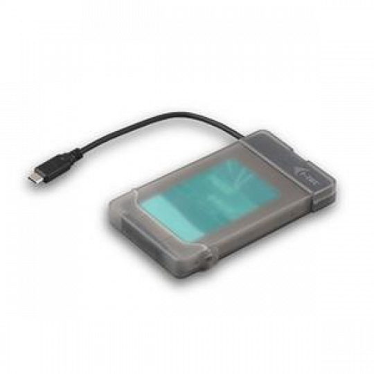 i-Tec MySafe USB-C 3.1 externí case pro disk 9.5 mm/2.5" pro SATA HDD SSD i-Tec MySafe USB-C 3.1 externí case pro disk 9.5 mm/2.5" pro SATA HDD SSD