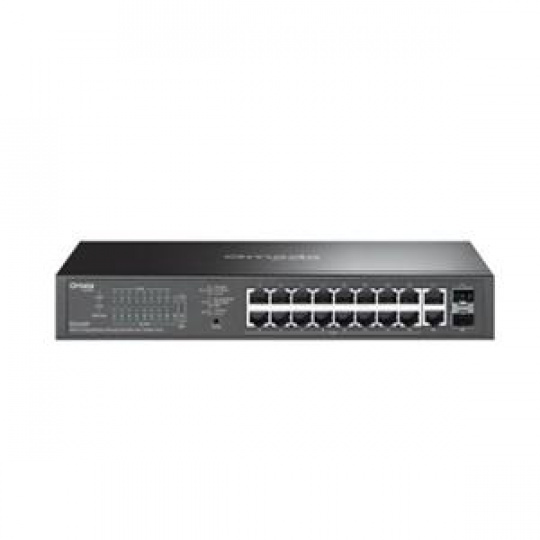 TP-Link ES220GP Omada 20portový gigabitový Easy Managed switch s 16 porty PoE+