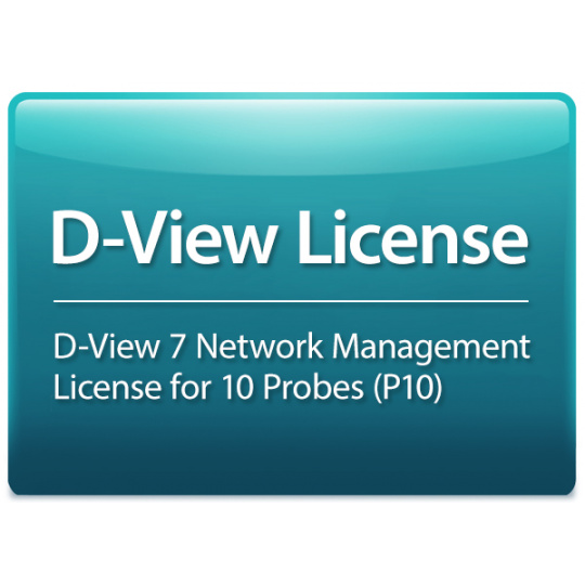 D-Link D-View 7 License for 10 Probes