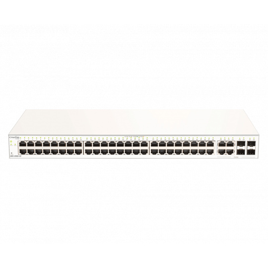 D-Link DBS-2000-52 52xGb Nuclias Smart Managed Switch 4x 1G Combo Ports (With 1 Year License)