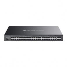 Omada 48-Port Gigabit Stackable Lite L3 Managed PoE++ Switch with 4 10G Slots Omada 48-Port Gigabit Stackable Lite L3 Managed PoE++ Switch with 4 10G Slots