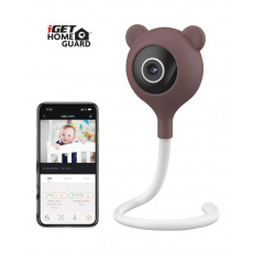 iGET HGWIP816 - WiFi chůvička, kamera FullHD, měření teploty a vlhkosti, noční vidění, melodie iGET HGWIP816 - WiFi chůvička, kamera FullHD, měření teploty a vlhkosti, noční vidění, melodie